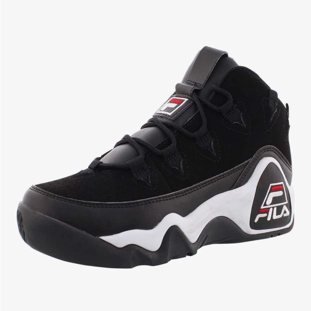 Fila Kids Black and White Sneakers